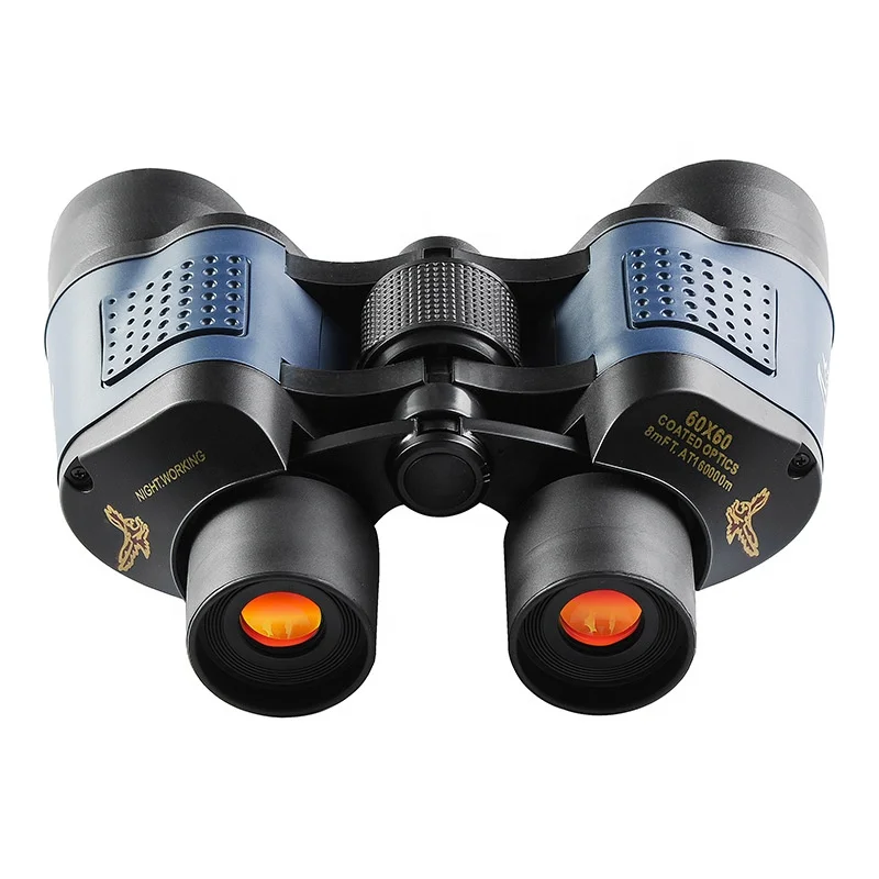 

factory directly sale outdoor day and night vision binoculars for camping Singer concert telescope 10 times 60*60 binoculars, Black