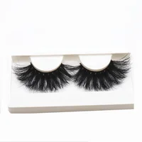 

Fluffy curly luxurious wholesale eyelashes 3d 25mm mink eyelashes vendor private label