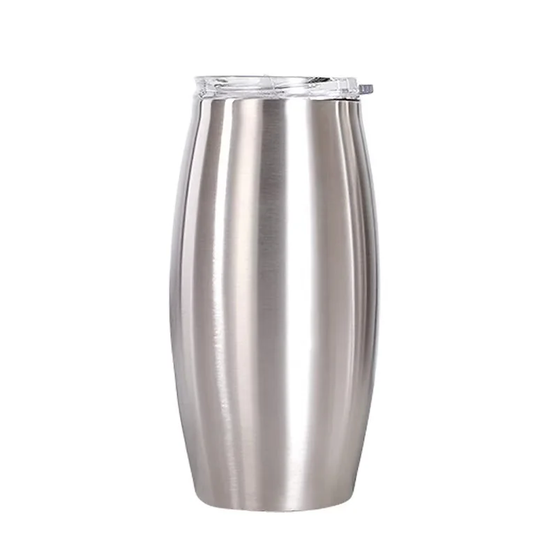 

25oz Football wine tumbler barrel tumbler cup double wall vacuum insulated stainless steel fatty mug 25oz football tumbler, Customized color acceptable