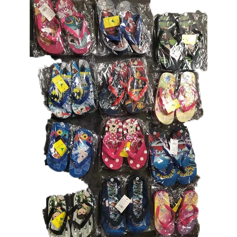 

Kids shoes Brand orders Overflow inventory Remaining stock High quality Low price Quick clean up Children Flip-Flops