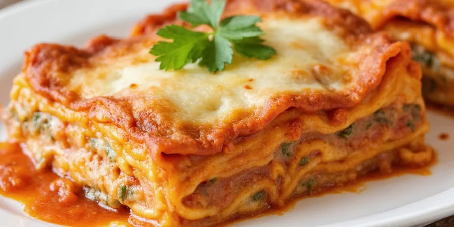 Tex-Mex Lasagna Layered with Spicy Goodness