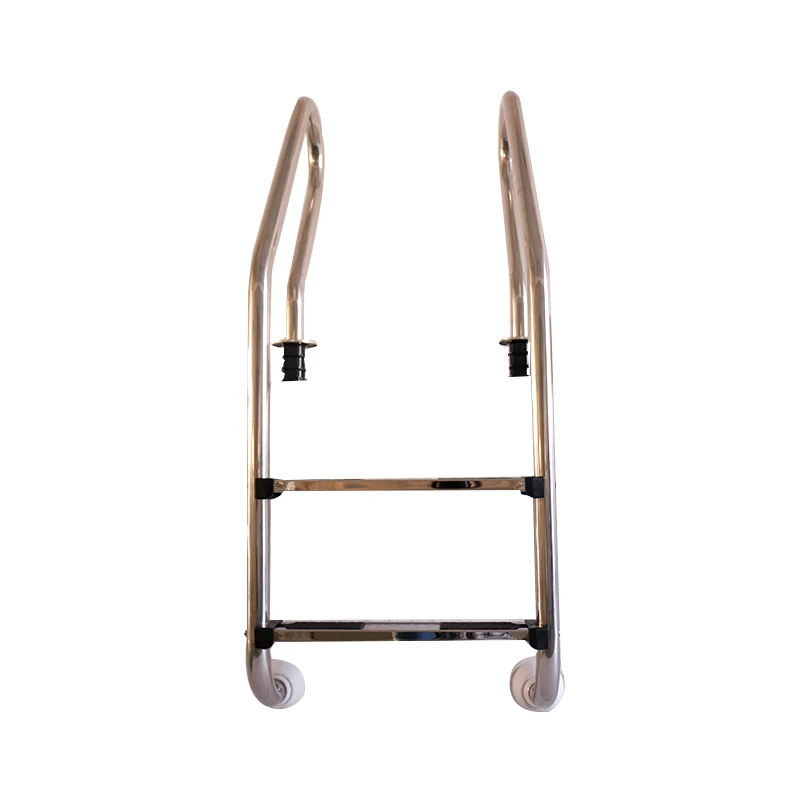 

High-quality stainless steel swimming pool with 2 ladder pool steps