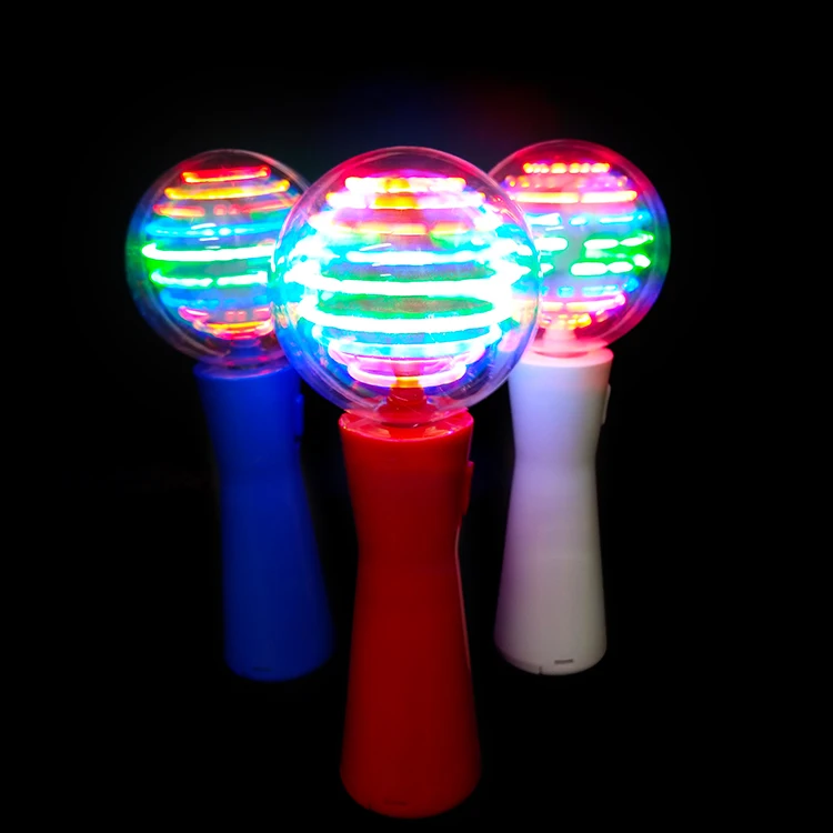 Led Spinning Ball Wand Music Light Up Spinning Wand Led Spinner Wand ...