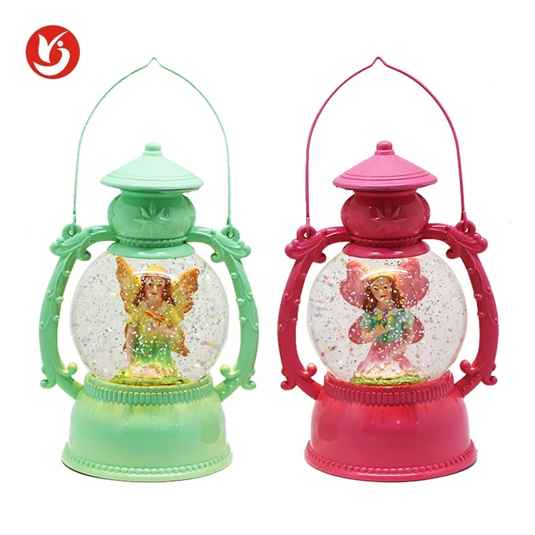 Light Glitter Globe Decoration Led The Flower Child Lunlun Water