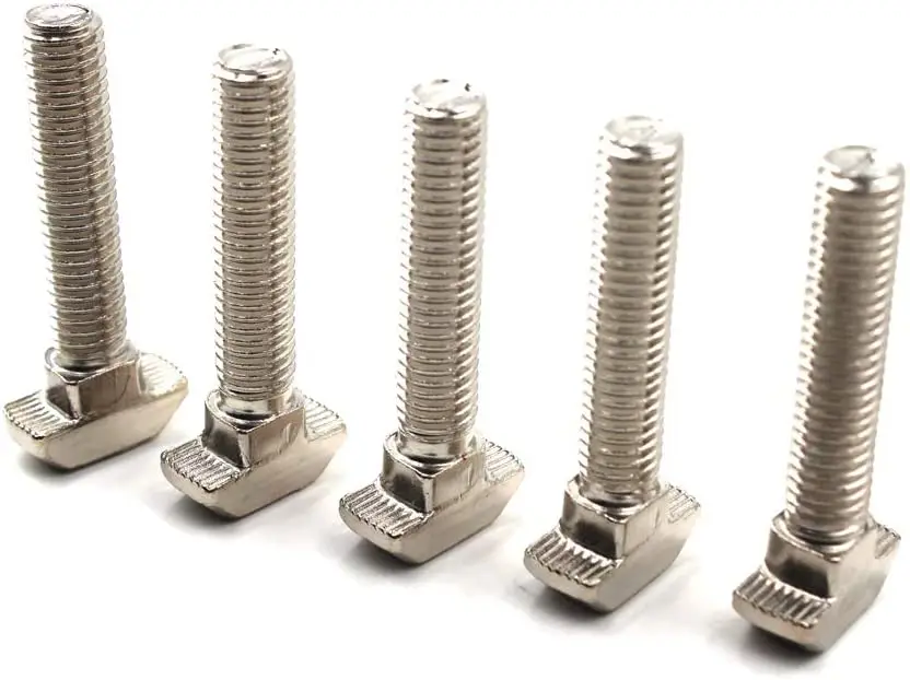 
T-Slot Head Stainless Steel Drop-in Stud Sliding Screw Bolt T Bolt 