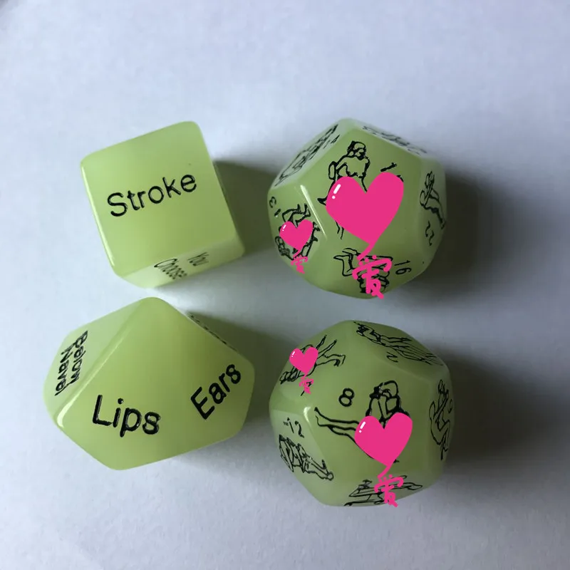 

Lovers funny dice gift gestures