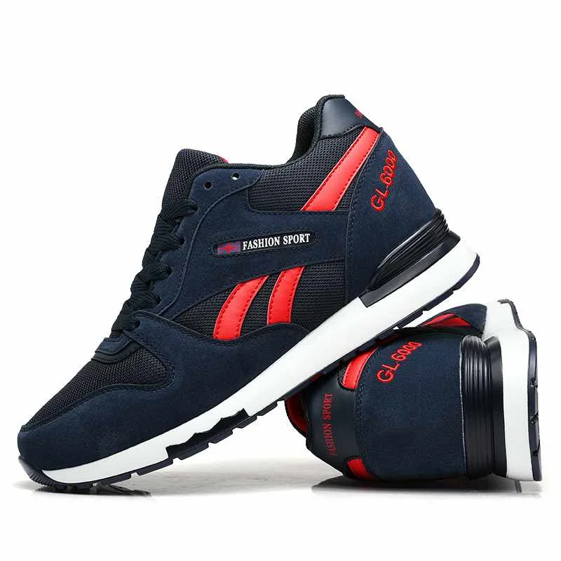 

height increasing men shoes with dark color hot sell shoes from china manufacturer in good price, Black/grey/blue