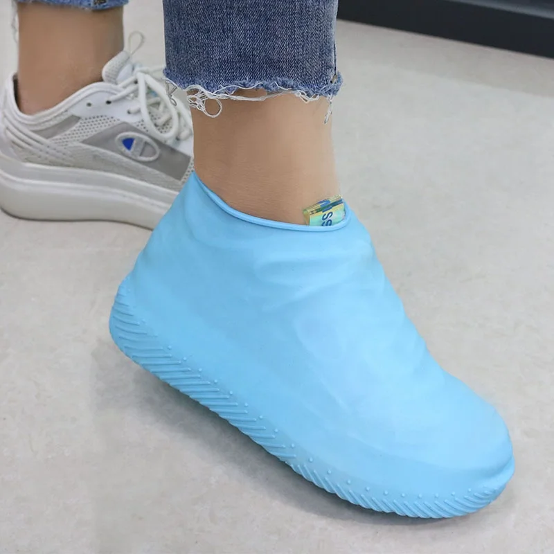 

Waterproof silicone shoes protector for outdoor rainy season usage