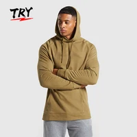 

TRY GYM sharks MENS Long raglan sleeves BLOCK HOODIE 60% cotton 40% polyester Athletic hooded sweatshirts