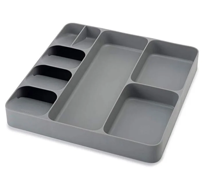 

Food Grade Drawer Store Plastic Kitchen Drawer Organizer Tray for Cutlery Utensil and Gadgets