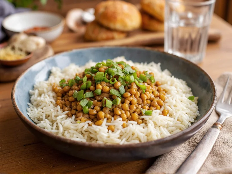 Rice and Lentils: Complete Protein Powerhouse Explained