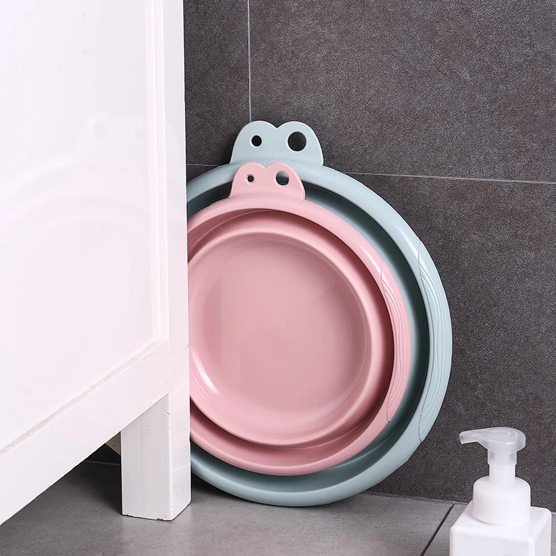 
Portable Collapsible Wash Basin Tub Pitcher Travel Folding Washbasin Bathrooms Accessories Shower Basin 