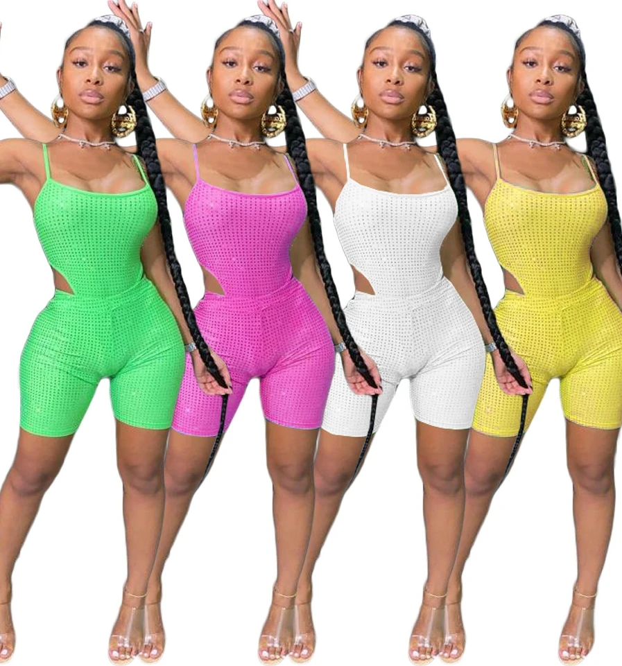 

Logo 2021 Summer Two Piece Sets Strap Tops Shorts Sets Women Two Piece Sport Wear Yoga Sets Running Clothes, White,,pink,blue,yellow