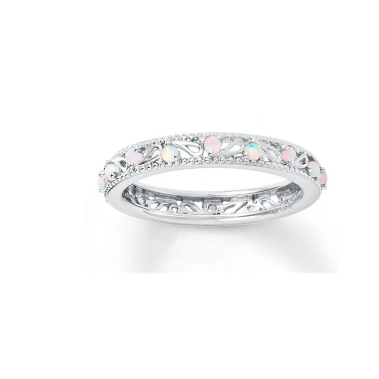 

Fashion Jewelry Design White Gold and Diamond Wedding Ring