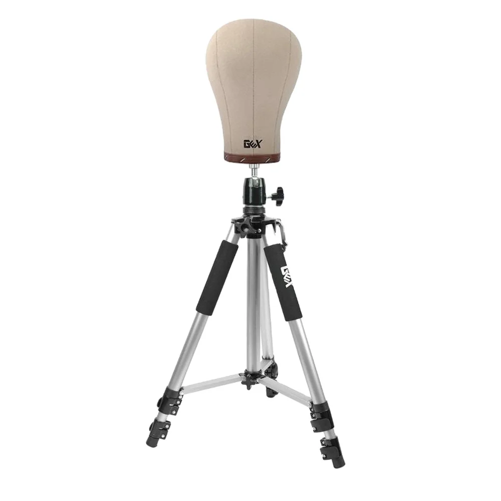 

Adjustable Wig Head Stand Holder for Cosmetology Hairdressing Training Practice Wig Stand