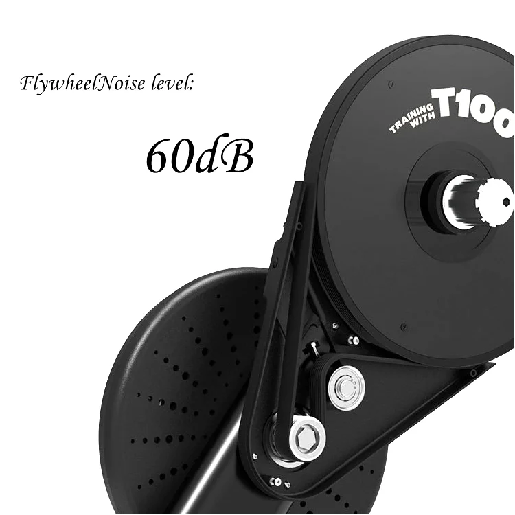 

New T100 small Direct drive Power Bicycle trainer for home cycling Training Indoor Bike Trainer Portable Exercise trainers, White
