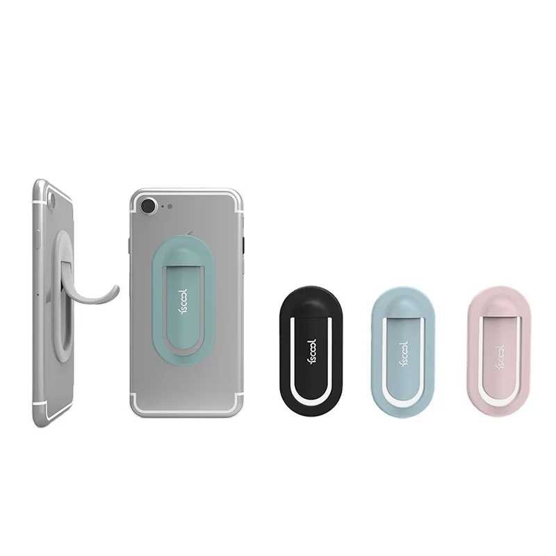 

New Creative Stickers Standing Smart Phone Silicone Mini Mobile Phone Holder, Customized