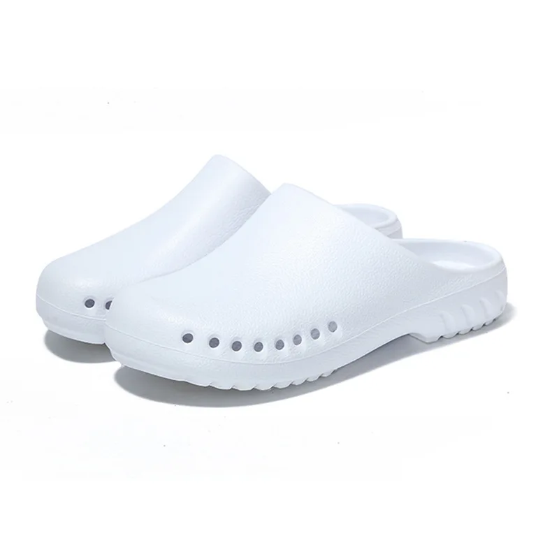 

EVA Nurse Shoes White Light Medical Clogs Slippers Hospital Surgical Lab Shoes, Customized