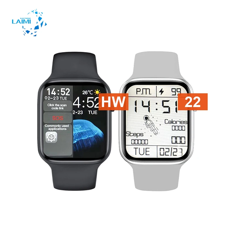 

Laimi Hot Selling Smart Watch Hw22 1.75 Reloj Intelligent S6 Iwo 13 Watch6 Series 5 6 Hw 22 Pro Plus Smartwatch For Wan Women