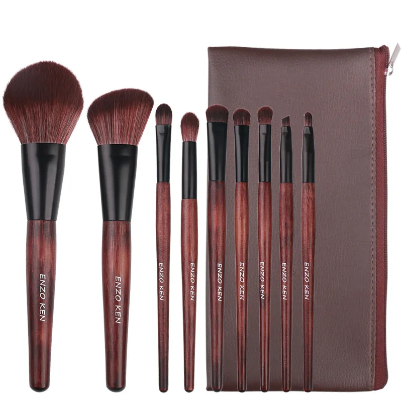 

Animal hair Brochash de maquillaj Luxury makeup Pink brushes