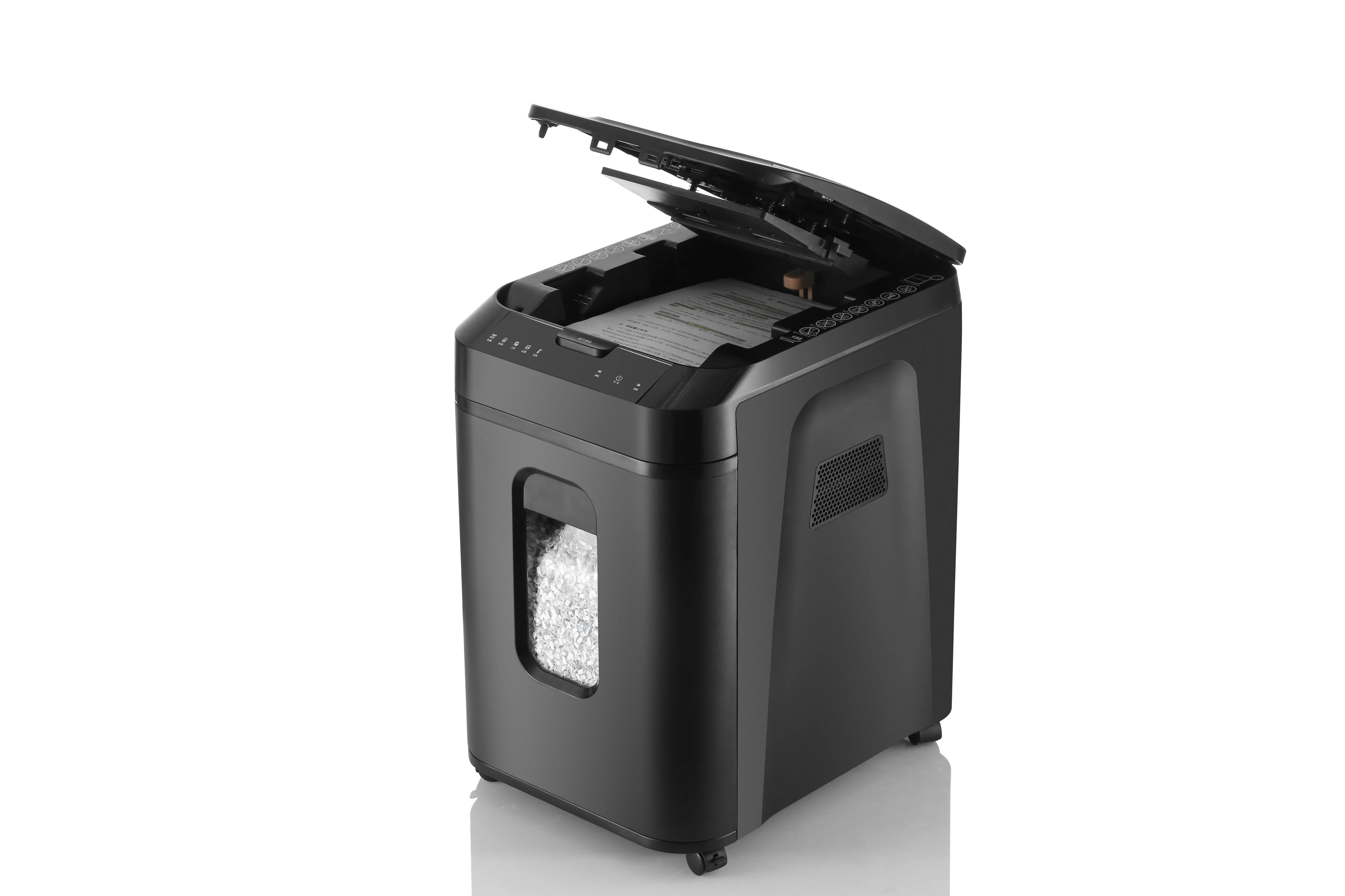 
AURORA Auto feed Paper shredder AS152CM mini cross cut 4x12mm, Heavy Duty Shredding machine for Office & SOHO 