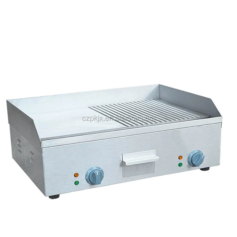 

Commercial 220V Electric Grill Griddle Stainless Steel Dorayaki Teppanyaki Machine With Temperature Control