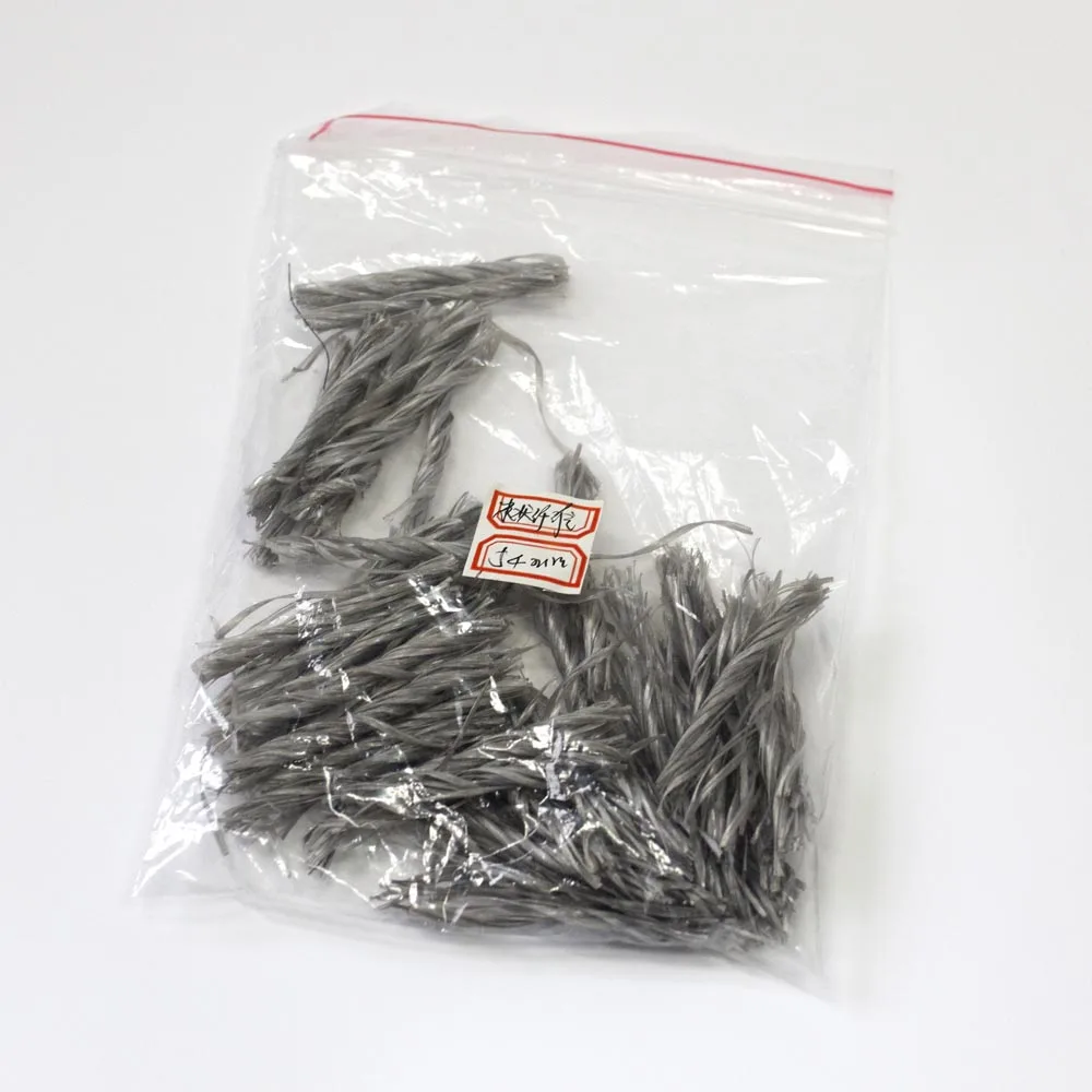 
SynHua polypropylene fibre reinforced concrete pp fiber twisted bundle polypropylene fiber concrete fiber 54mm length 