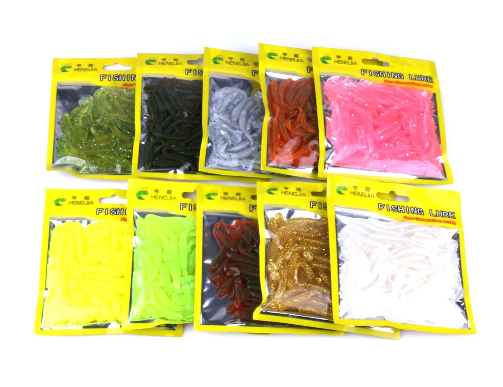 Horizon 1.9in 0.02oz Plastic Fishing Lures Soft Baits Bulk Iscas