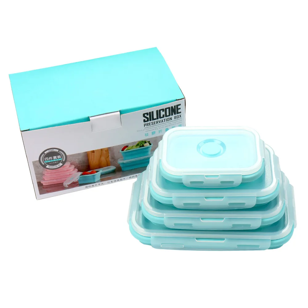 

Favourable Price Silicone Bento Box Silicone Food Storage Container