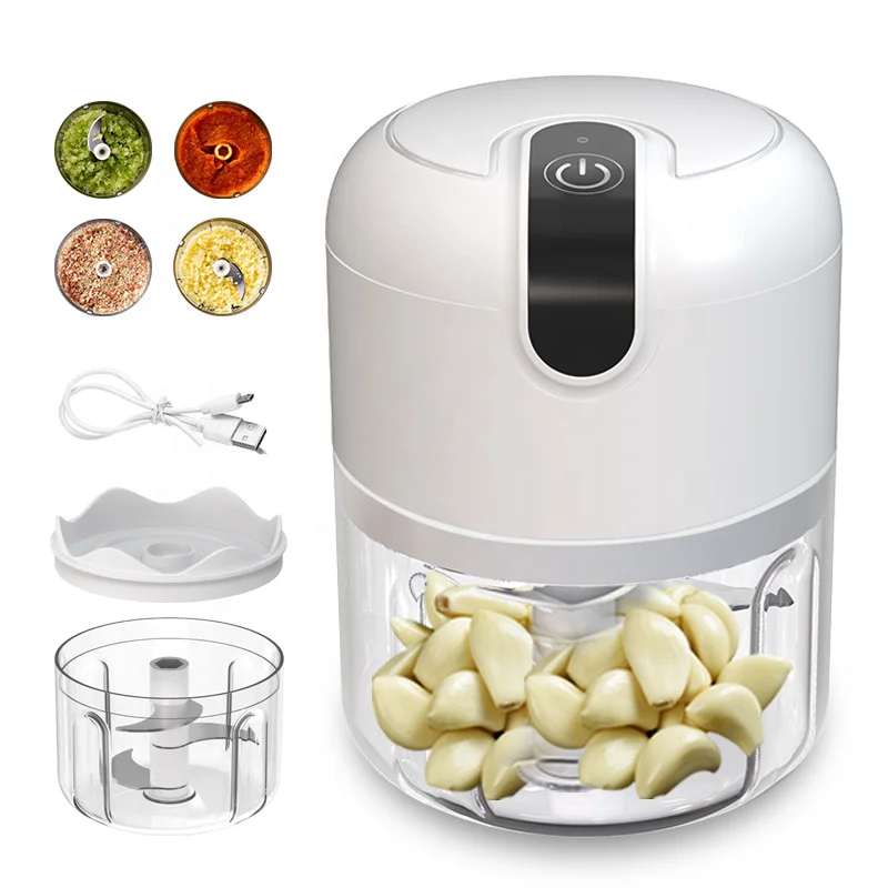 

Kitchen Portable Electric Garlic Vegetable Chopper Mini Food Processor