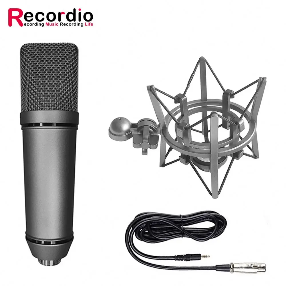 

GAM-U87 Hot Selling Condenser Microphone Professional With Low Price, Champagne