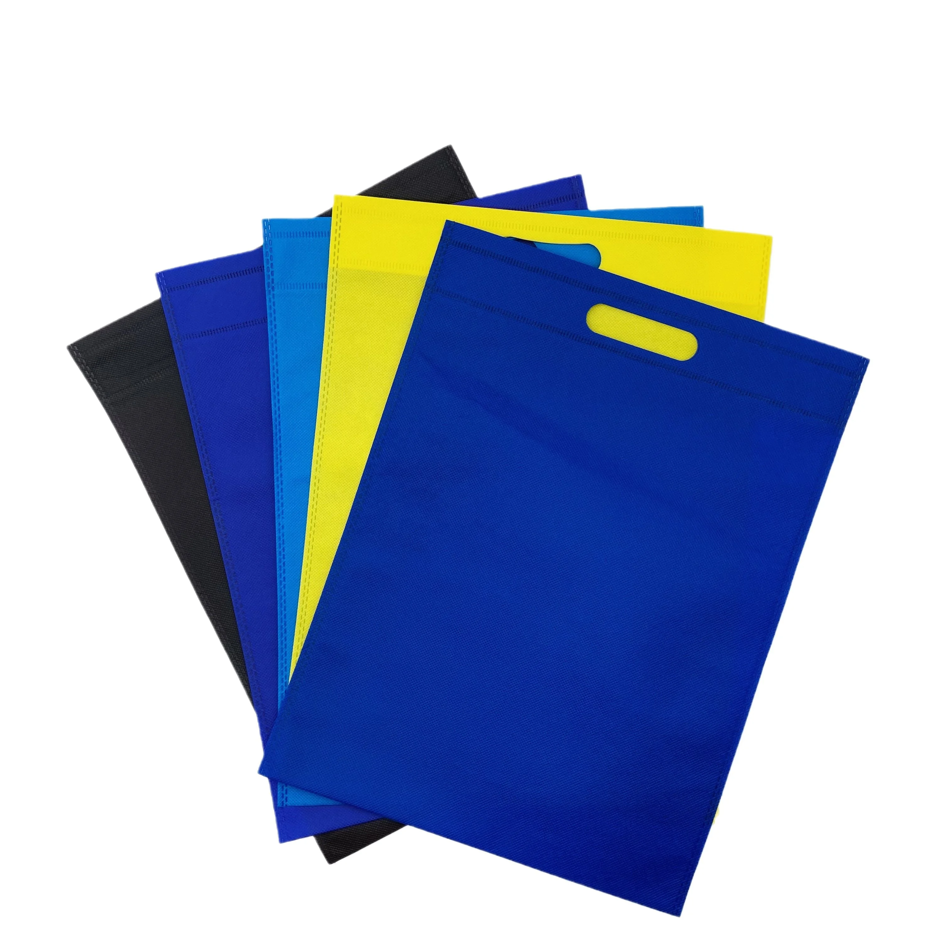 

Factory Direct Eco Friendly Easy Carry Heat Sealed Die Cut Pp Non Woven Bag Exhibition Bag, Customized color