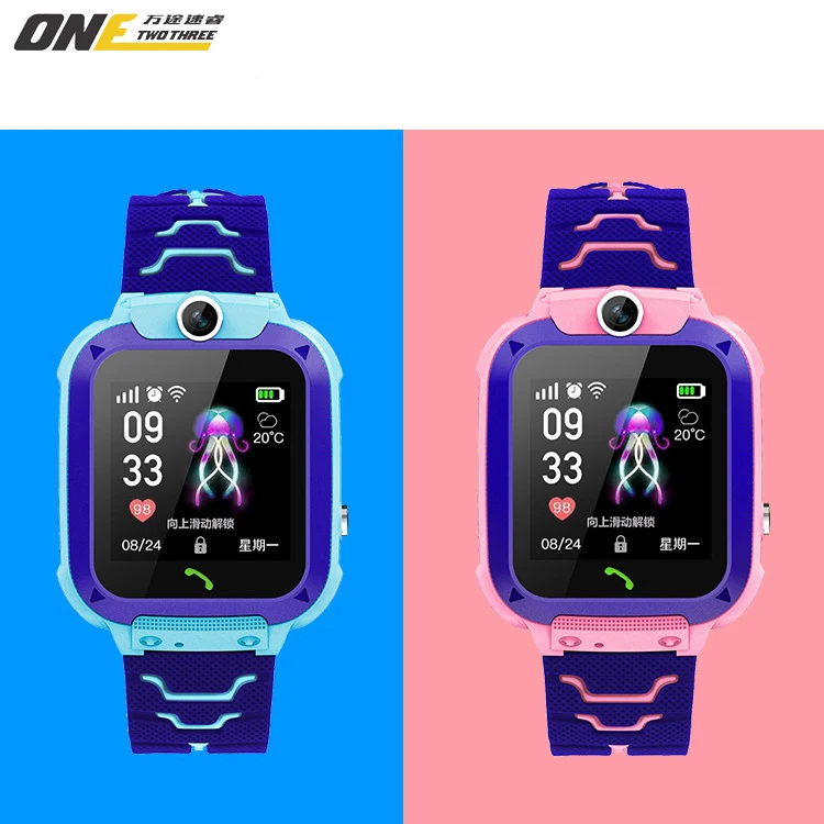 

New five generation children's watch positioning anti-loss communication student photo touch screen color watch, 6 colors