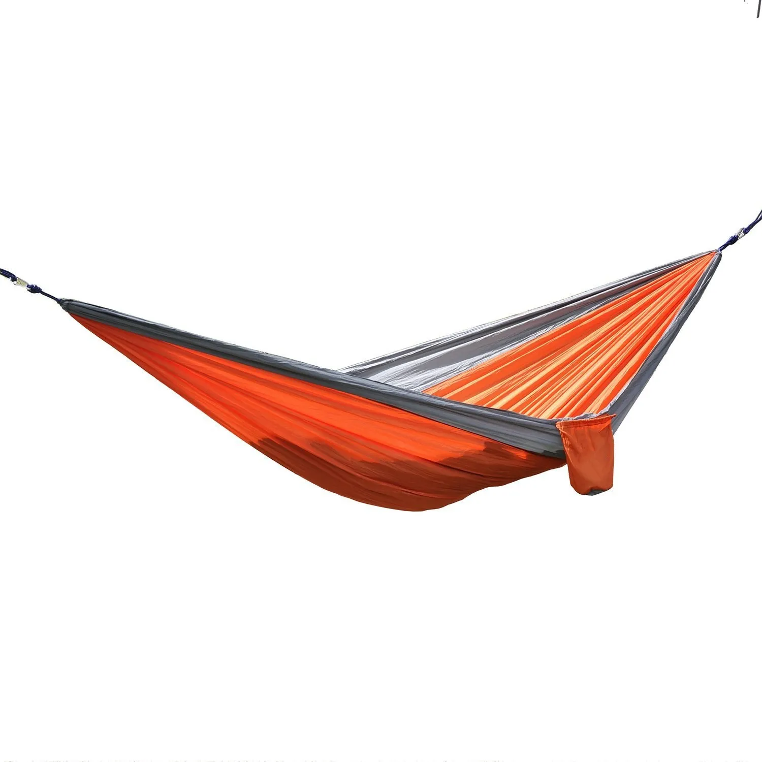 

TY Person Parachute Hammock Portable Army Survival Hammocks Travel Hamaca Hamak Nylon Hamaca Hamak Camping Hamac Rede, Green,red