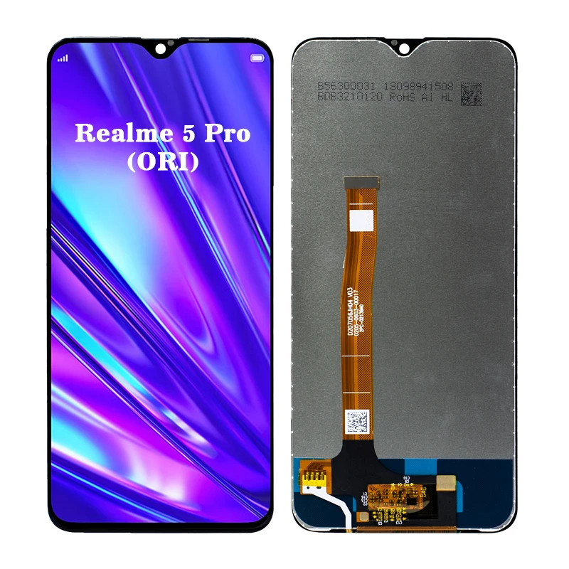 

100% working mobile phone parts lcd display touch screen for oppo realme5pro rmx1971