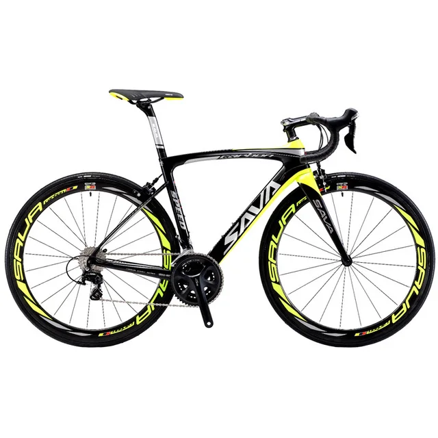 

Dual V Brake Carbon Fibre Bike 700C*44/48/50/52/54CM 22 Speed Carbon Road Bicycle for Men