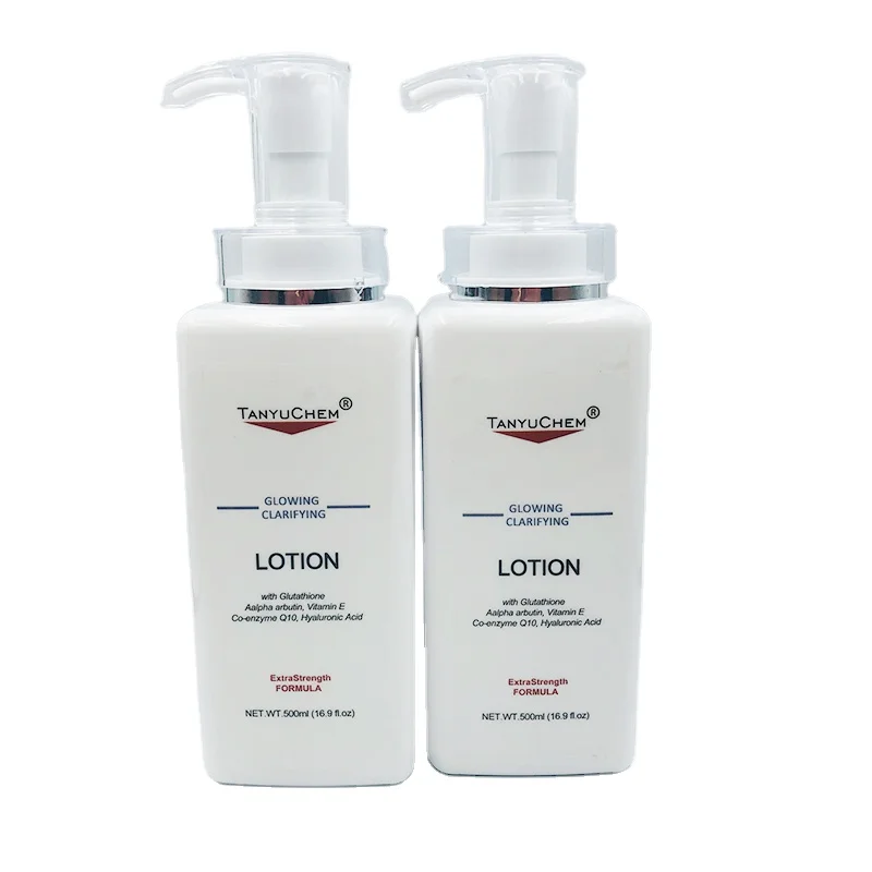 

Private Label Hotsale Skin Whitening Glowing Clarifying Glutathione Body Lotion Milk