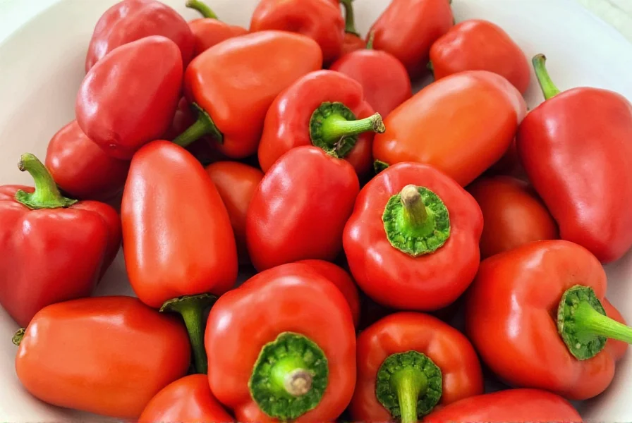 Anaheim Peppers Stored in Refrigerator