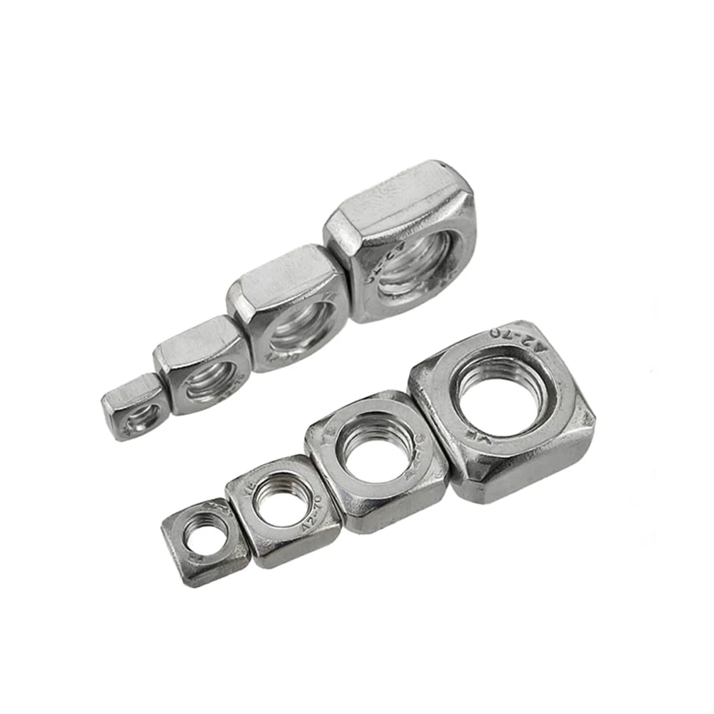 China Manufacturer M2 M3 M4 M5 M6 M8 M10 Square Nut Buy Carbon Steel