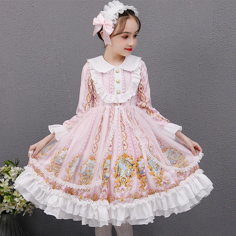 

Latest designs hot sale lace birthday flower party children clothes girls dress for wedding