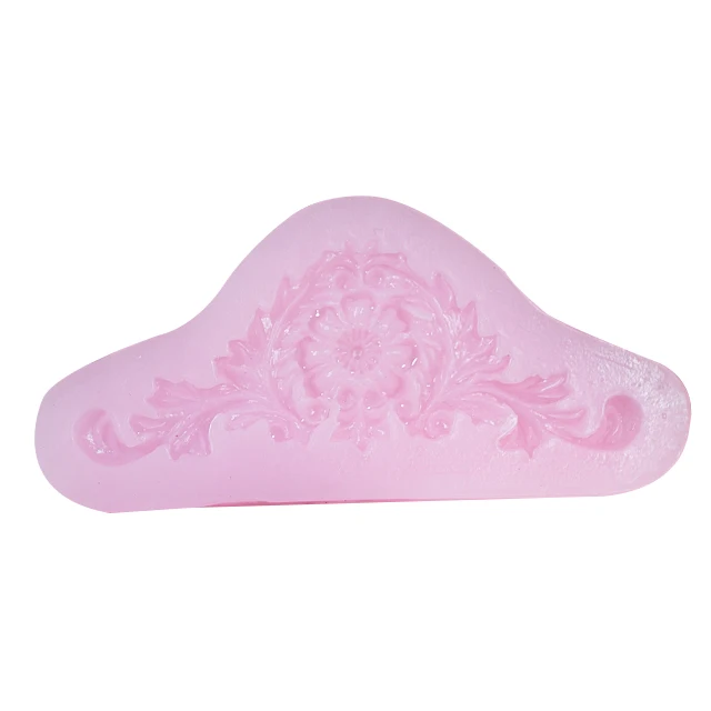 

Sunflower resin silicone mold cake lace chocolate fudge decoration tools, Pink
