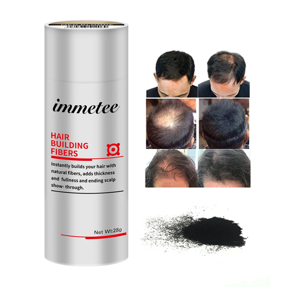 

Immetee Hair Fiber Spray 25-100g Spray Keratin Hair Loss Treatment Factory Directly Price Hair Building Fiber