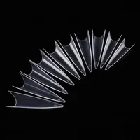 

50 Bags/lot Long False Nail Tips TD42 Quality Acrylic Pointed Artificial Nail Stiletto Tips Halloween Decoration Virtual Tips