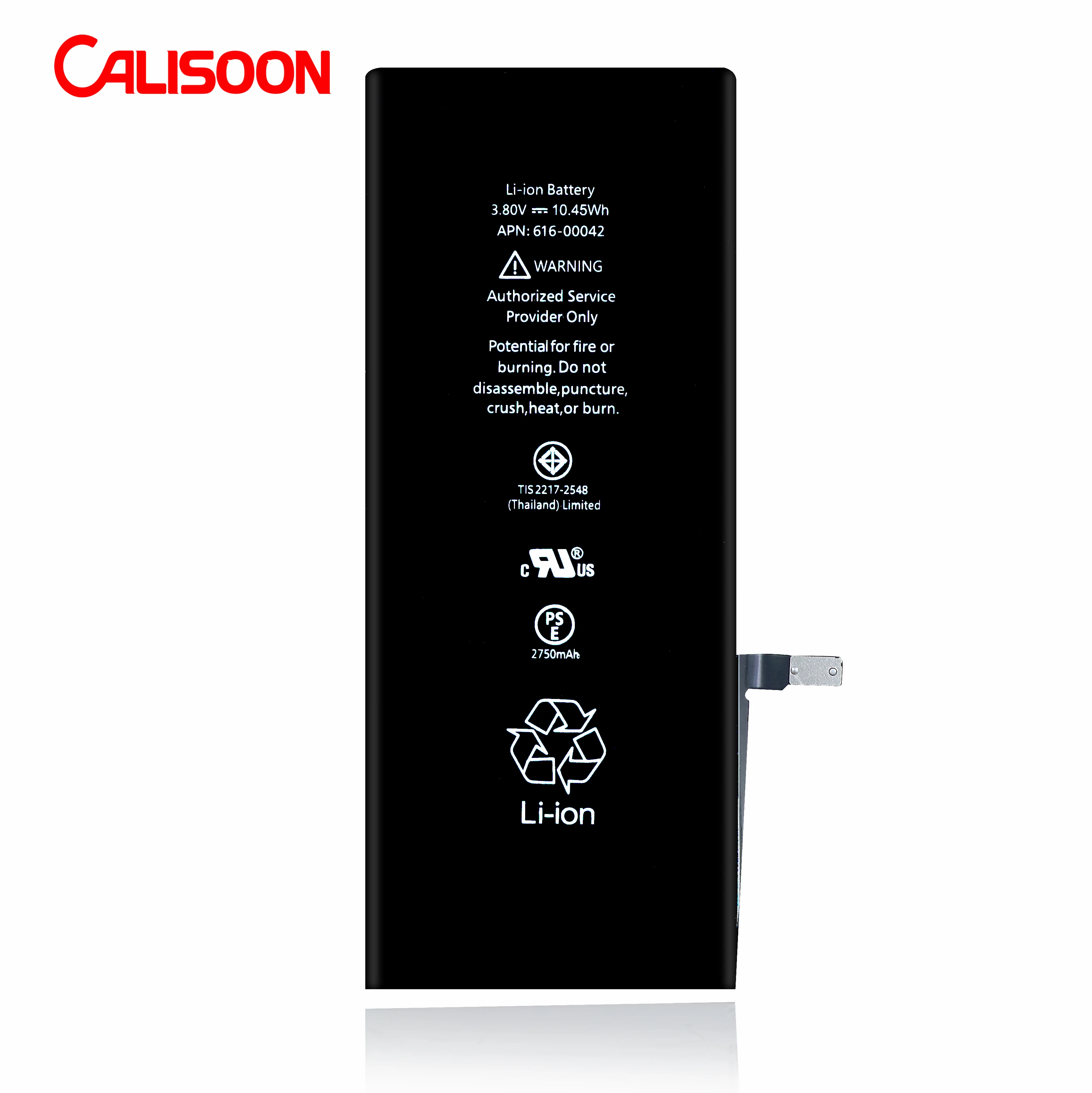 

Mobile phone high capacity Li-ion battery for iphone 6splus