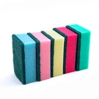 

DH-A1-11 Eco Friendly washing up filter sponge Scourer Oem Bulk Kitchen Cleaning Pad Sponge Cleaning Pad