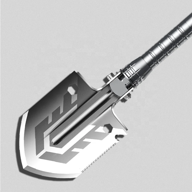 
AJOTEQPT Multifunctional Outdoor Folding Military Survival Camping Tool Shovel 