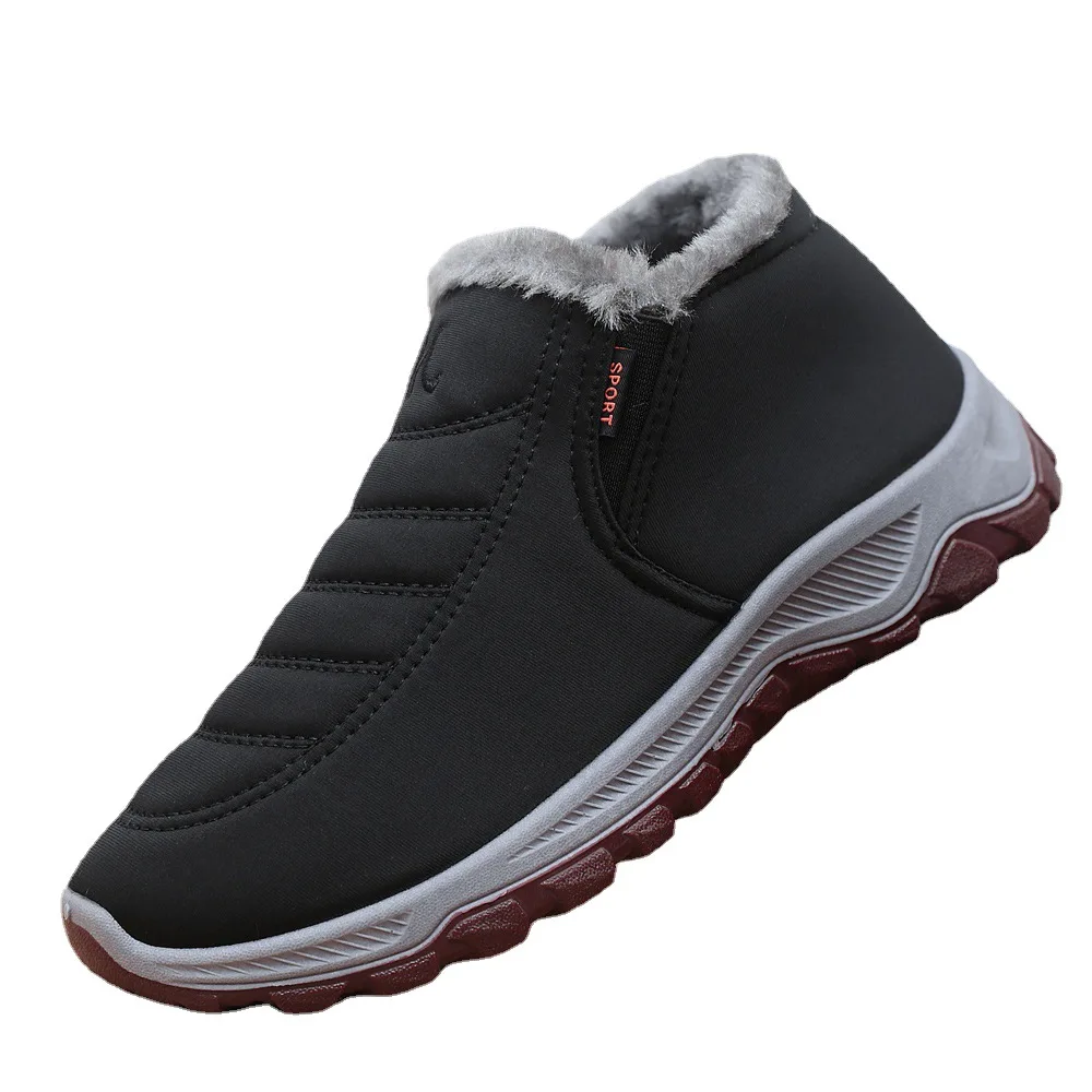 

Wholesale Fashion Warm Boots Men Shoes Sport Black China Shoe Large Men women Shoe, 3 colors