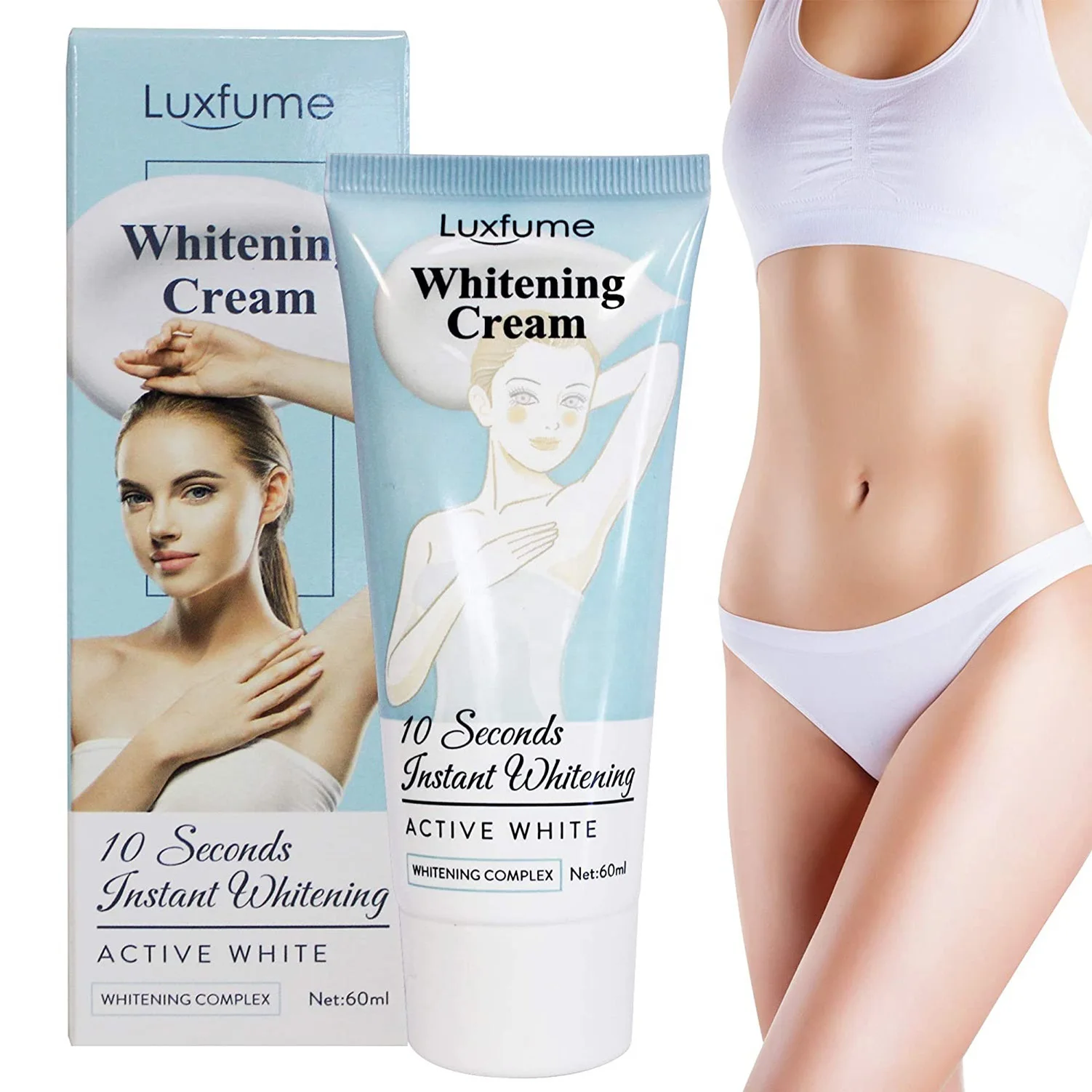 

Luxfume Brightening Cream Dark Spot Cream Underarm Lightening Moisturizes Cream for Armpit Neck Back