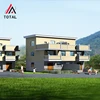 prefab micro hotel luxury light steel cottage trinidad and tobago