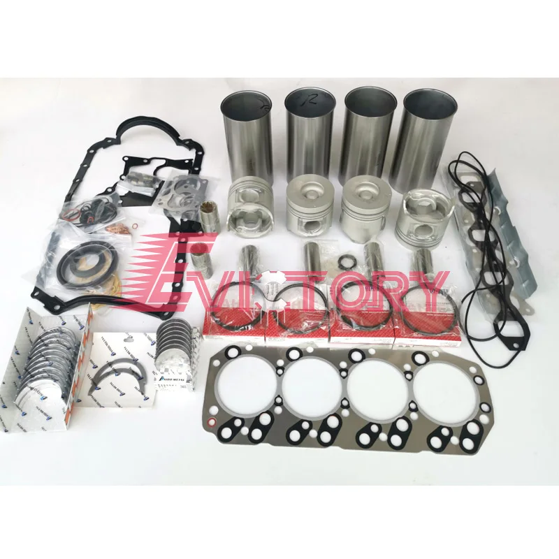 

For ISUZU 4JH1T 4JH1-TC 4KH1T 4KH1-TC rebuild kit Piston ring liner gasket bearing